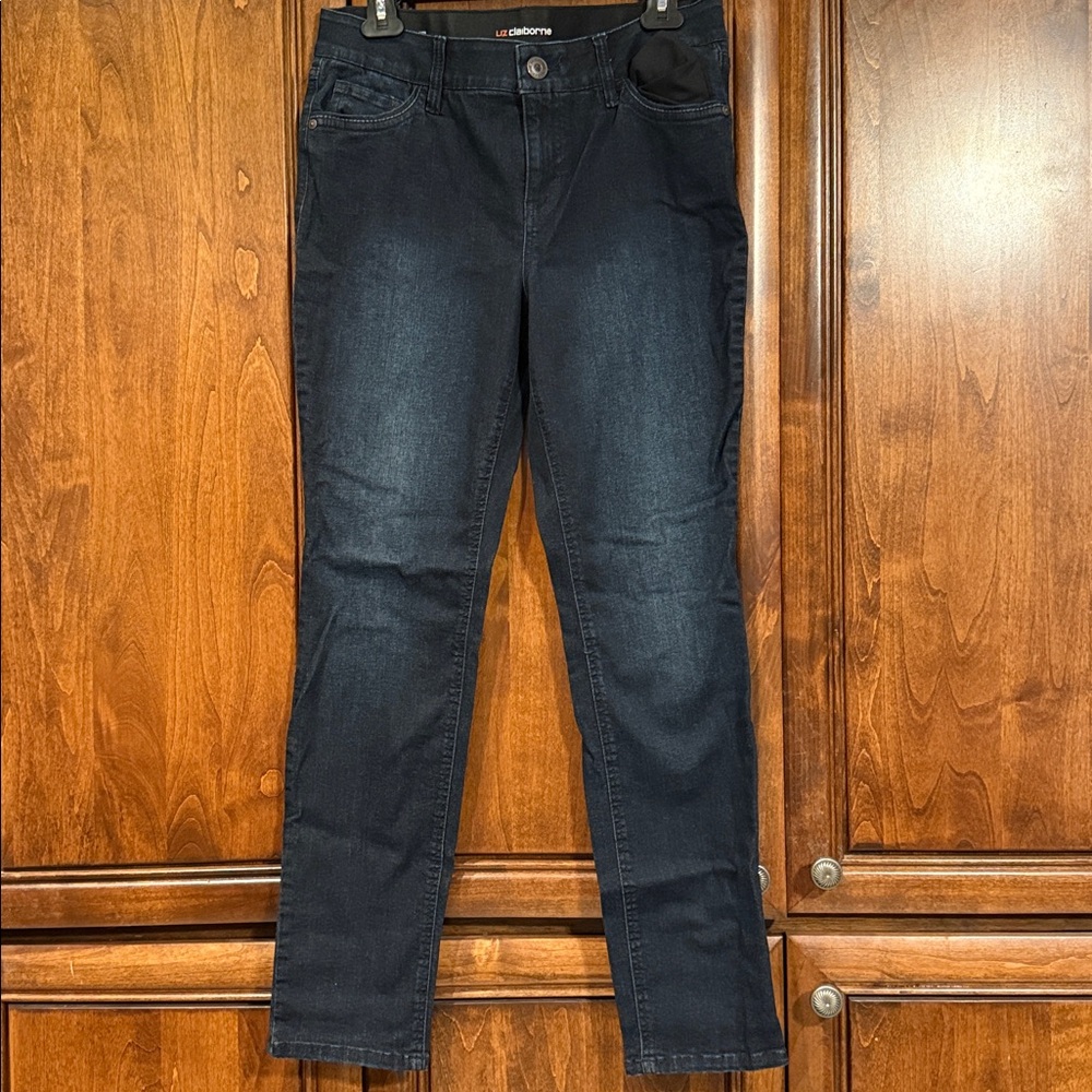 Liz Claiborne Midnight Blue Denim Jeana